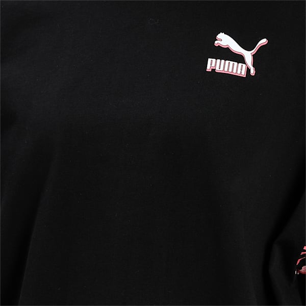 CG Boyfriend Printed Women's Relaxed T-shirt, Puma Black