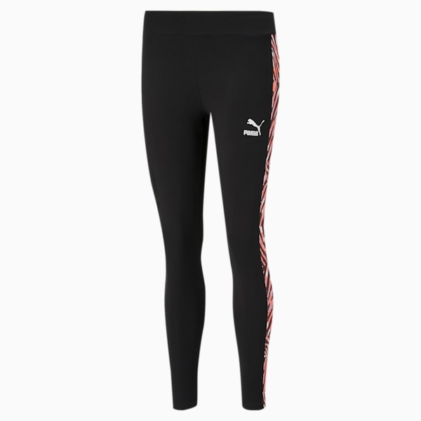 Classics Graphics Women's Leggings, Puma Black, extralarge