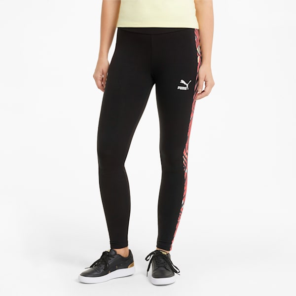 Classics Graphics Women's Leggings, Puma Black, extralarge