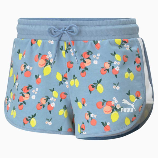 Classics Graphics Women's AOP Shorts, Forever Blue, extralarge