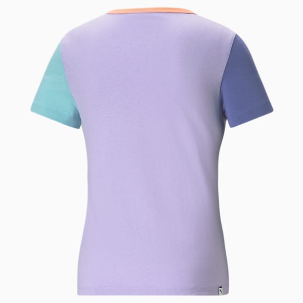 Downtown Small Logo Tee, Light Lavender, extralarge-IND