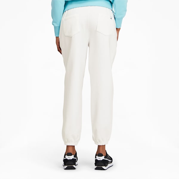 Downtown Women's Sweatpants, Puma White, extralarge