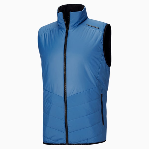 Porsche Design Men's Reversible Padded Vest, Parisian Blue, extralarge