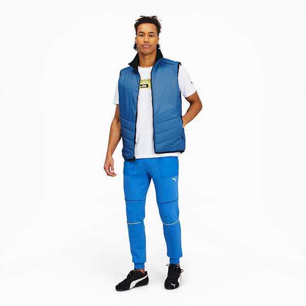 Porsche Design Men's Reversible Padded Vest, Parisian Blue, extralarge