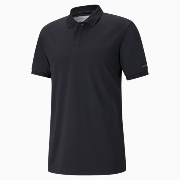 Porsche Design Men's Polo, Jet Black, extralarge
