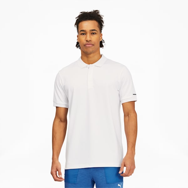 Porsche Design Men's Polo, Puma White, extralarge