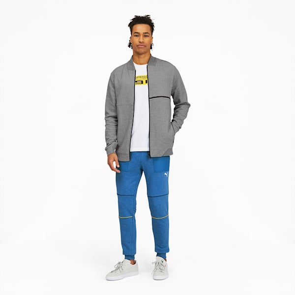 Porsche Design Men's Sweat Jacket, Medium Gray Heather, extralarge