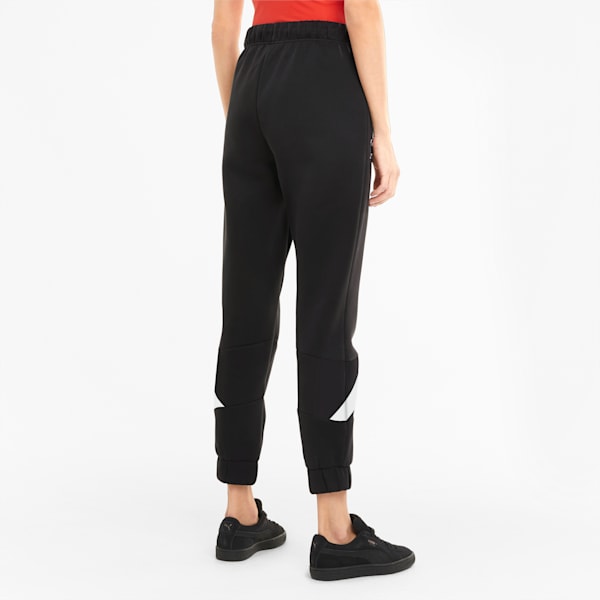 INTL Game Women's Double Knit Track Pants, Puma Black, extralarge