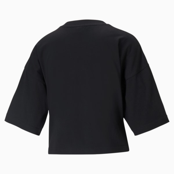 PUMA INTERNATIONAL グラフィック Tシャツ ウィメンズ, Puma Black, extralarge