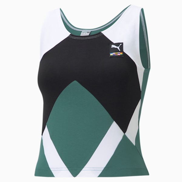 INTL Game Women's Tank, Blue Spruce, extralarge