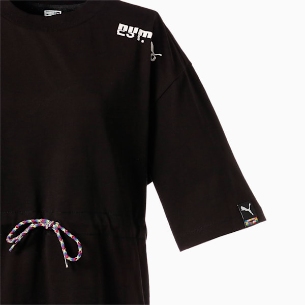 PUMA INTERNATIONAL Tシャツ ドレス ウィメンズ, Puma Black, extralarge-JPN