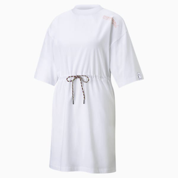 PUMA International Women's  Dress T-shirt, Puma White, extralarge
