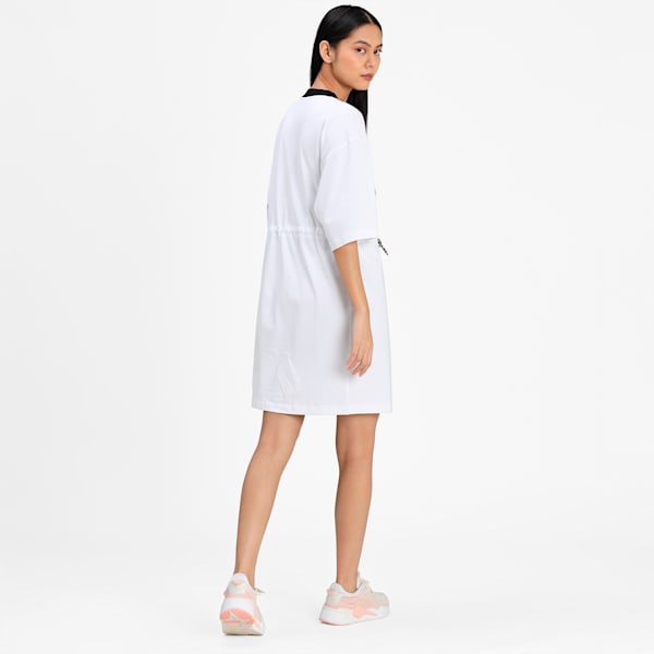 PUMA International Women's  Dress T-shirt, Puma White, extralarge-IND