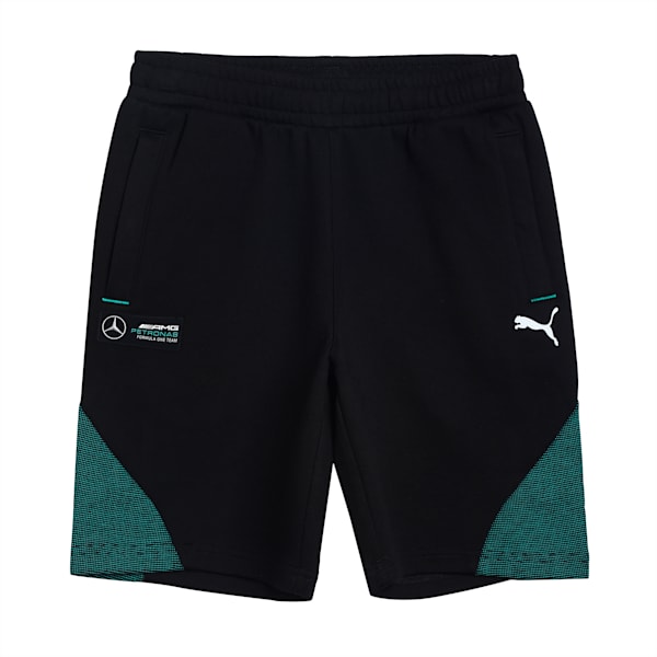 Mercedes Unisex Kids Sweat Shorts, Puma Black, extralarge-IND
