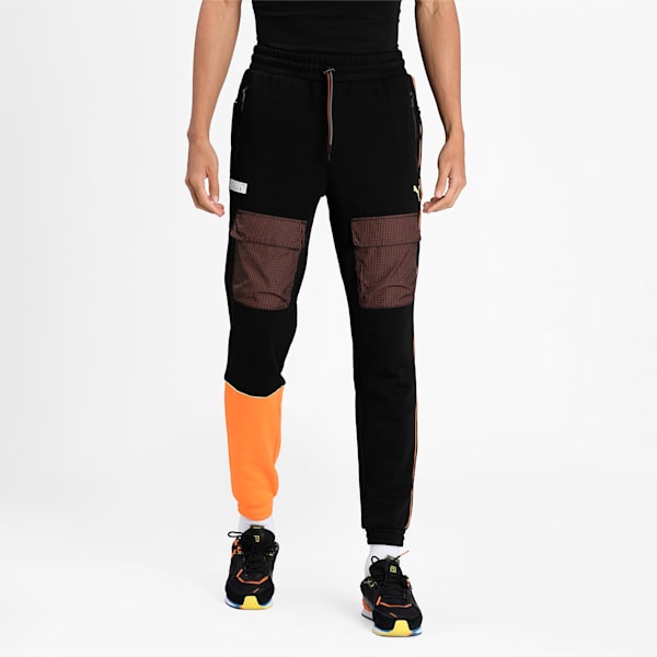 Porsche Legacy Statement Men's Trackpants, Puma Black, extralarge-IND