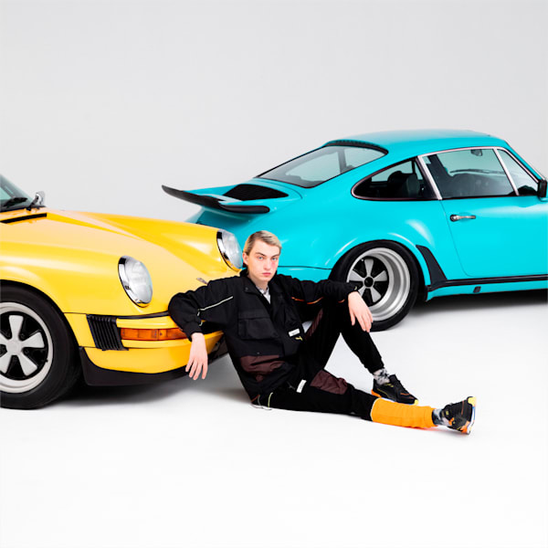 Porsche Legacy Men's Statement Jacket, Puma Black, extralarge