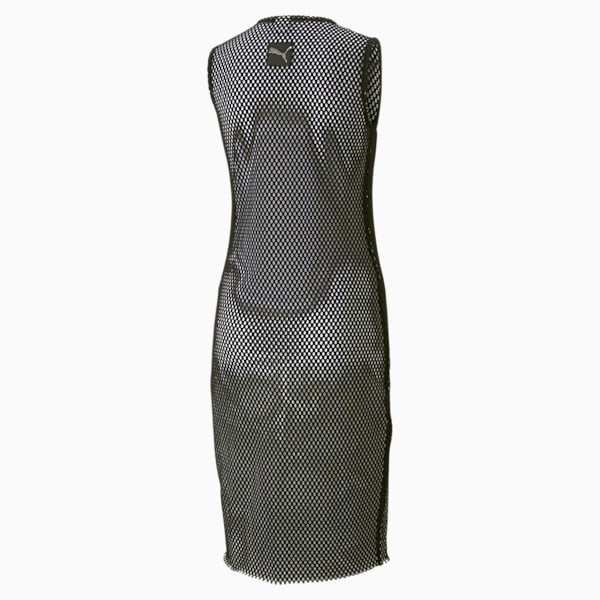 Evide Women's Mesh Dress, Puma Black, extralarge