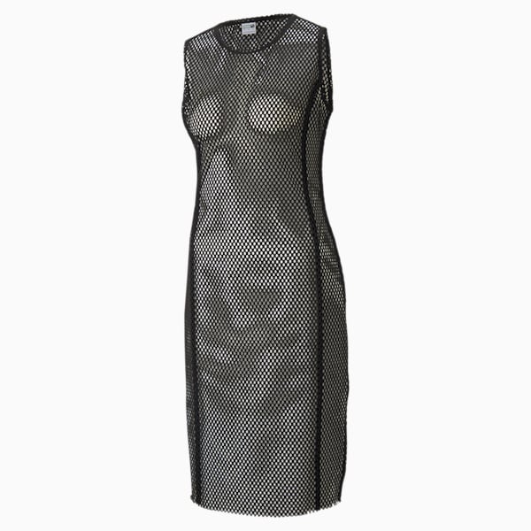 Evide Women's Mesh Dress, Puma Black, extralarge