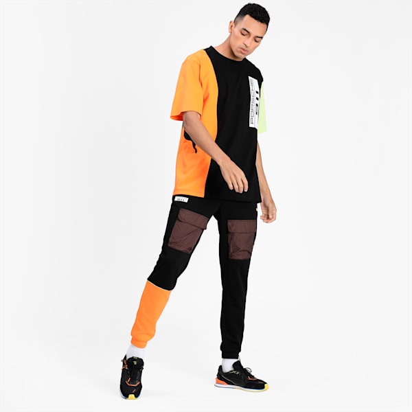 Porsche Legacy Statement Oversize Men's  Relaxed T-Shirt, Puma Black, extralarge-IND