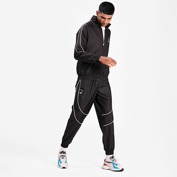 Avenir Men's Track Pants, Puma Black, extralarge-IND