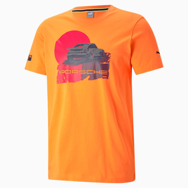 Porsche Legacy Men's Graphic Tee, Carrot, extralarge