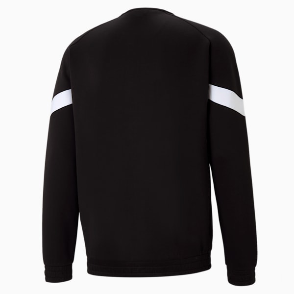INTL Game Men's Double Knit Track Jacket, Puma Black, extralarge