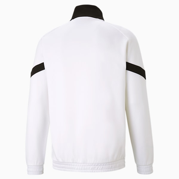 INTL Game Men's Double Knit Track Jacket, Puma White, extralarge