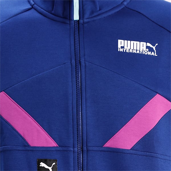 PUMA International Double Knit Men's Track Top, Elektro Blue, extralarge-IND