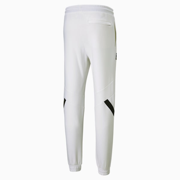 INTL Game Men's Double Knit Track Pants, Puma White, extralarge