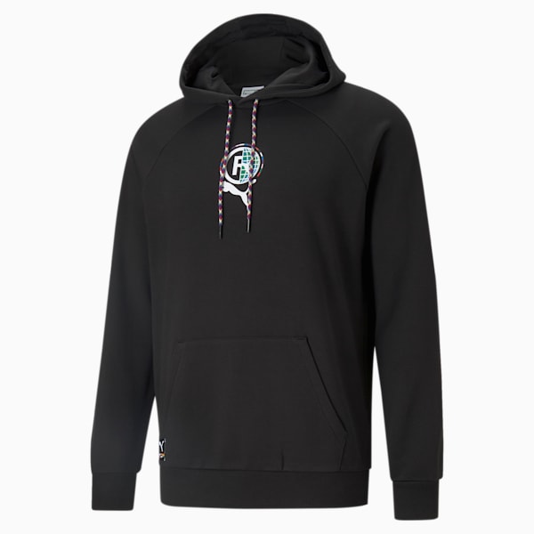 INTL Game Men's Graphic Hoodie, Puma Black, extralarge