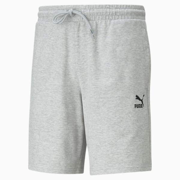 Classics Logo Men's Shorts, Light Gray Heather, extralarge-IND