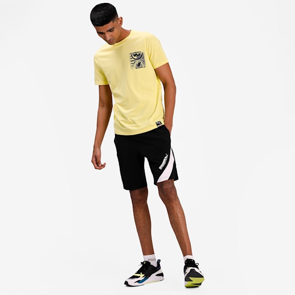 PUMA INTL Baby Terry Men's Shorts, Puma Black, extralarge-IND