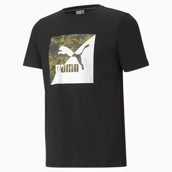 CLASSICS グラフィックス インフィル Tシャツ, Puma Black, extralarge