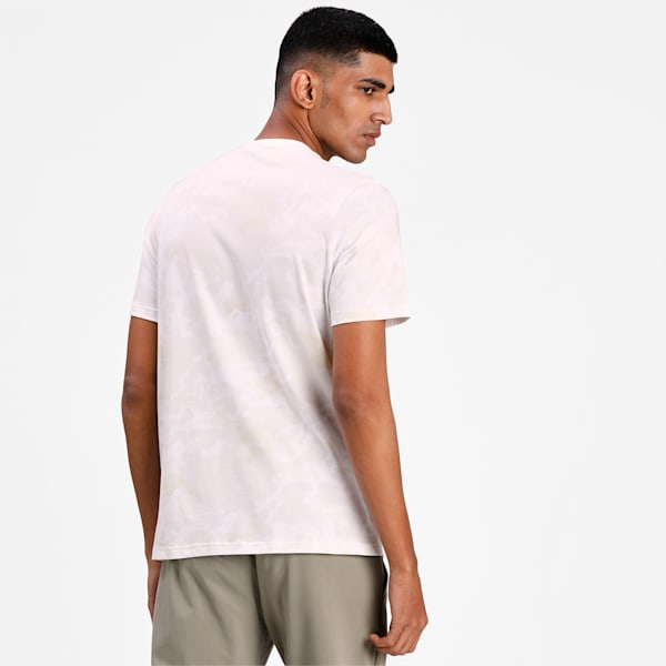 Classics Graphic Printed Men's  T-shirt, Puma White, extralarge-IND