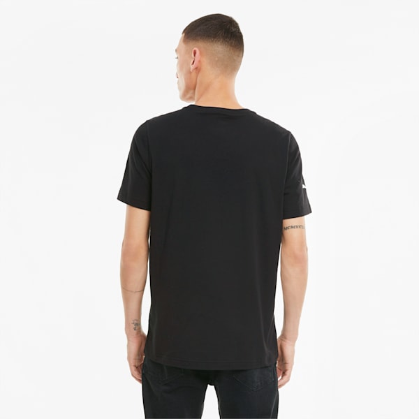 Scuderia Ferrari Race Men's Vintage Tee, Puma Black, extralarge