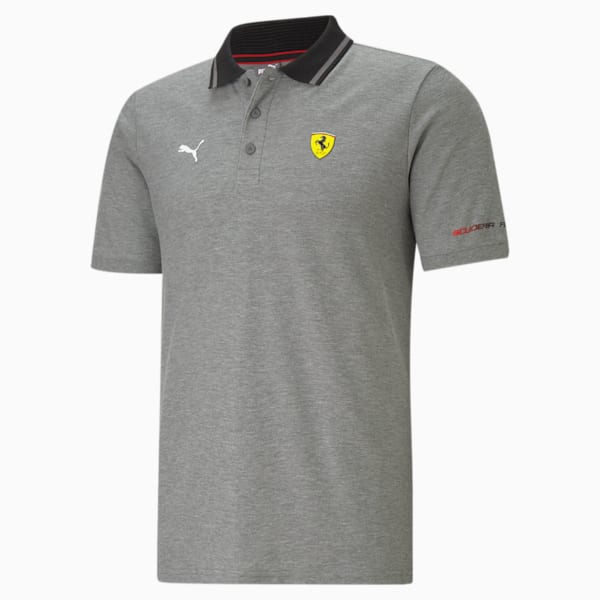 Polo Ferrari pour homme en coloris Blanc