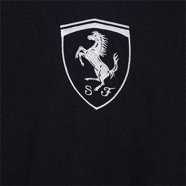 Scuderia Ferrari Racing Youth Big Shield T-Shirt, Puma Black, extralarge-IND