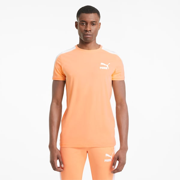 Iconic T7 Men's Tee, Peach Cobbler, extralarge