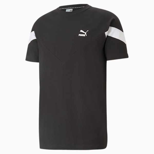 Iconic MCS Men's Tee, Puma Black, extralarge