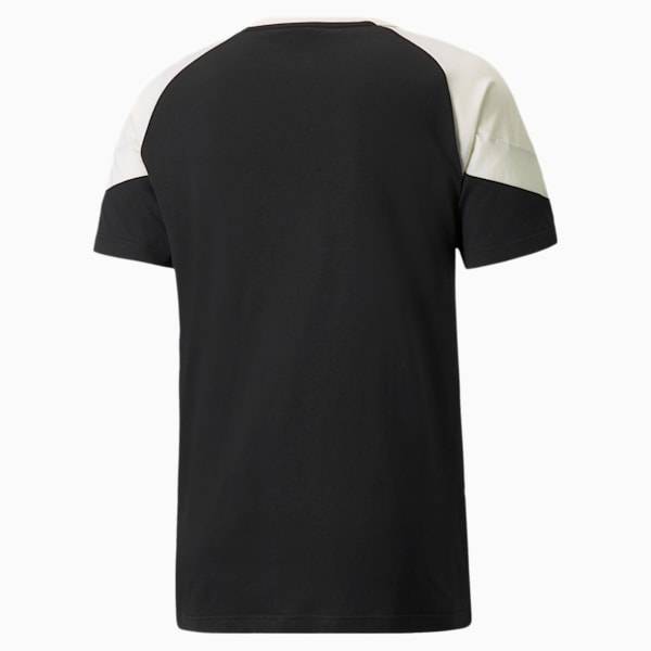 Iconic MCS Men's  T-shirt, Puma Black-Ivory Glow, extralarge-IND