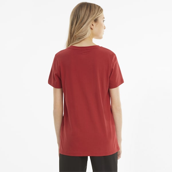 Scuderia Ferrari Style Shield Relaxed Women's T-shirt, American Beauty, extralarge