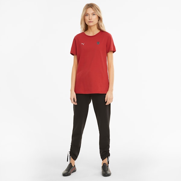 Scuderia Ferrari Style Shield Relaxed Women's T-shirt, American Beauty, extralarge-IND