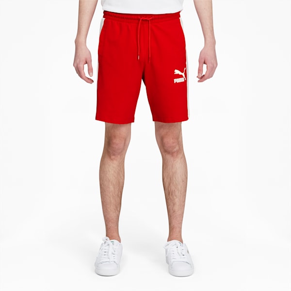 Iconic T7 Men's Jersey Shorts, High Risk Red, extralarge