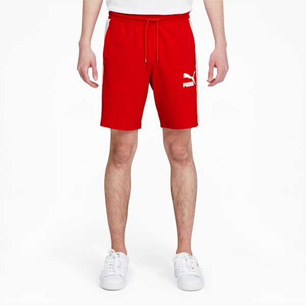 Shorts Iconic T7 8” en jersey para hombre, High Risk Red, extralarge