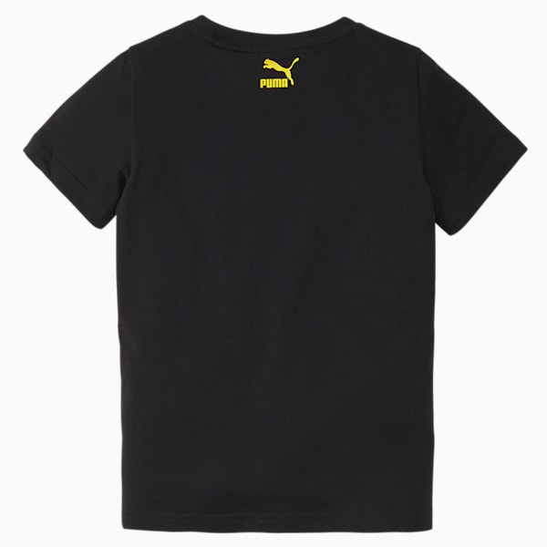 Mini Paws Advanced Kids' Tee, Puma Black, extralarge