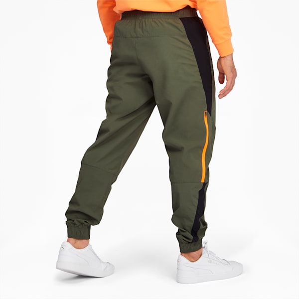 Parquet Men's Track Pants, Thyme, extralarge