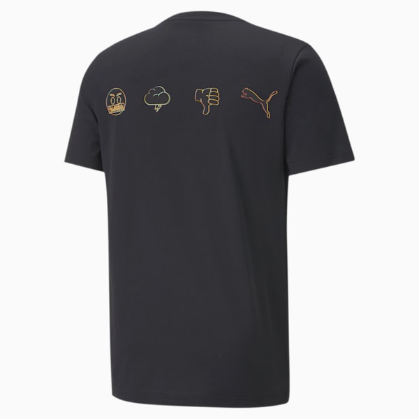 PUMA x EMOJI Men's Tee, Puma Black, extralarge