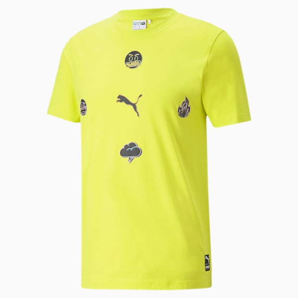 PUMA x emoji® Men's Tee, Sulphur Spring, extralarge