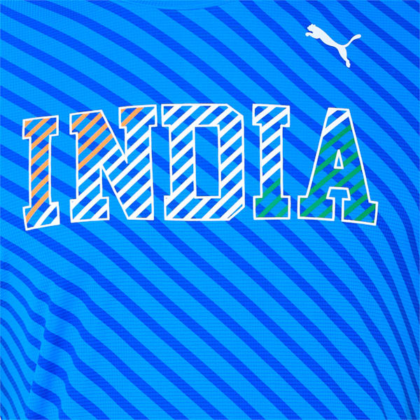 One8 Cricket T-Shirt, French Blue, extralarge-IND
