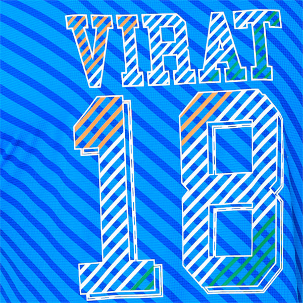 One8 Cricket T-Shirt, French Blue, extralarge-IND